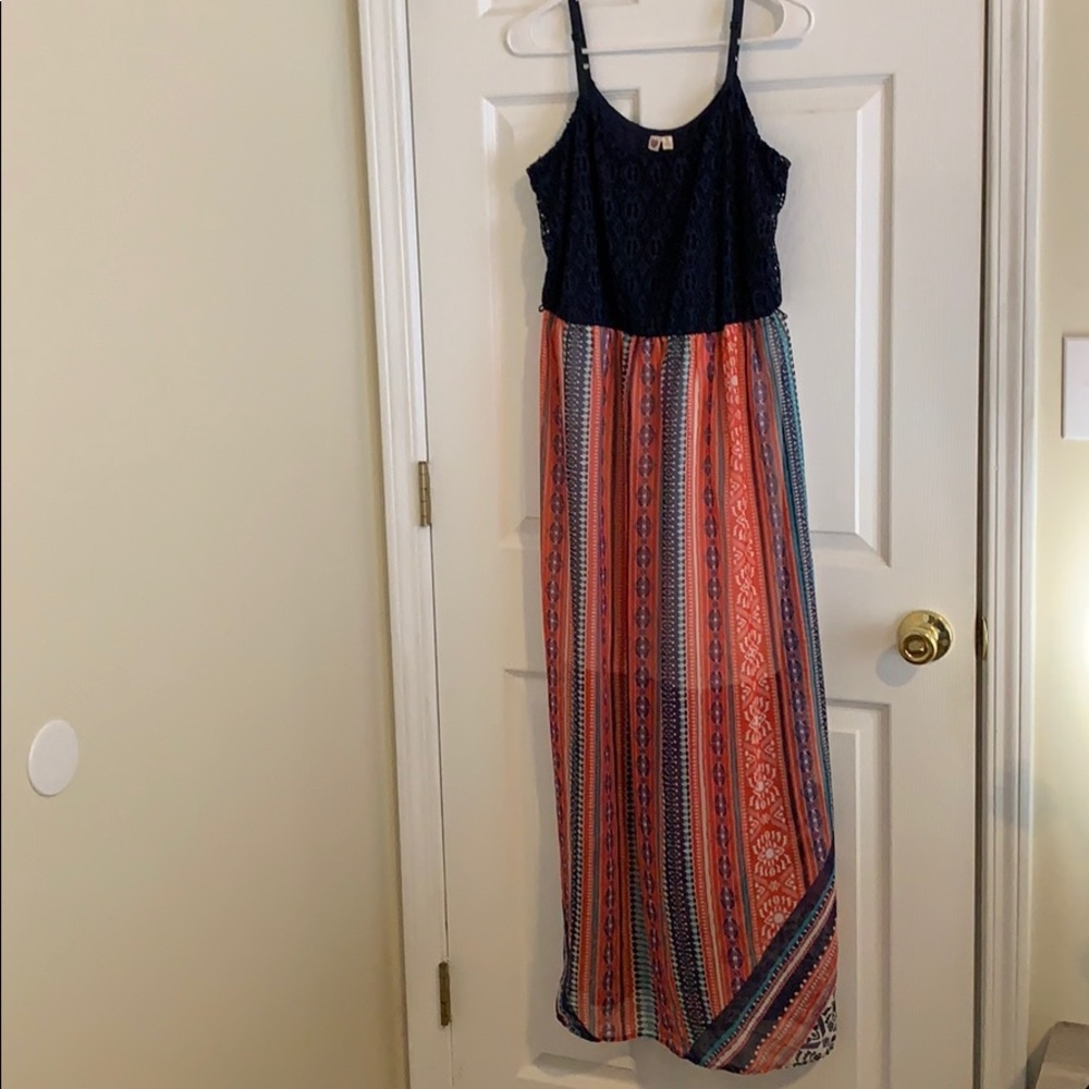 Sheer bottom dress